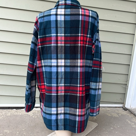 EUC Maurices plaid button-down jacket/shirt - Picture 9 of 16